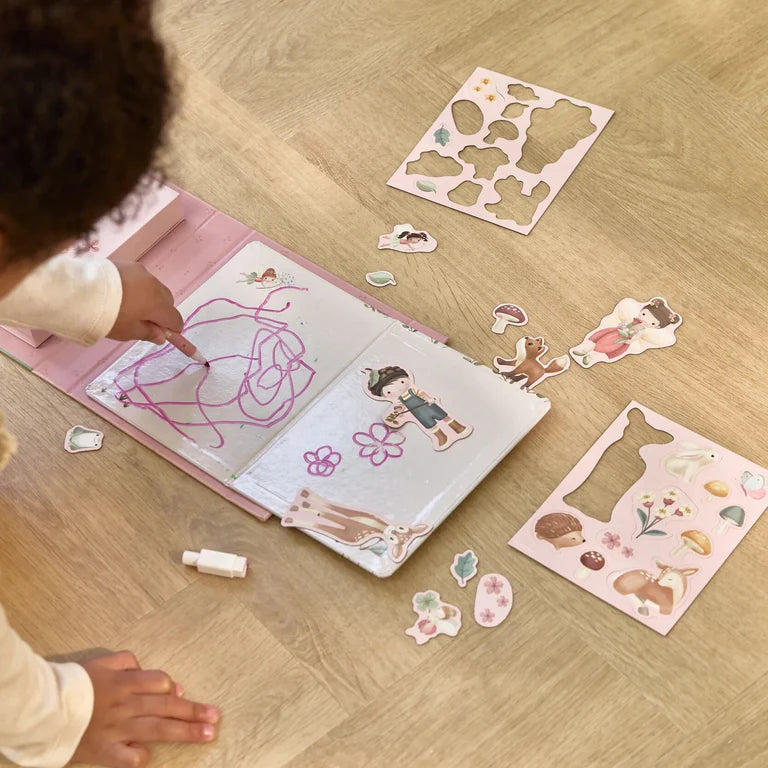 Livre magnétique - Fairy Garden