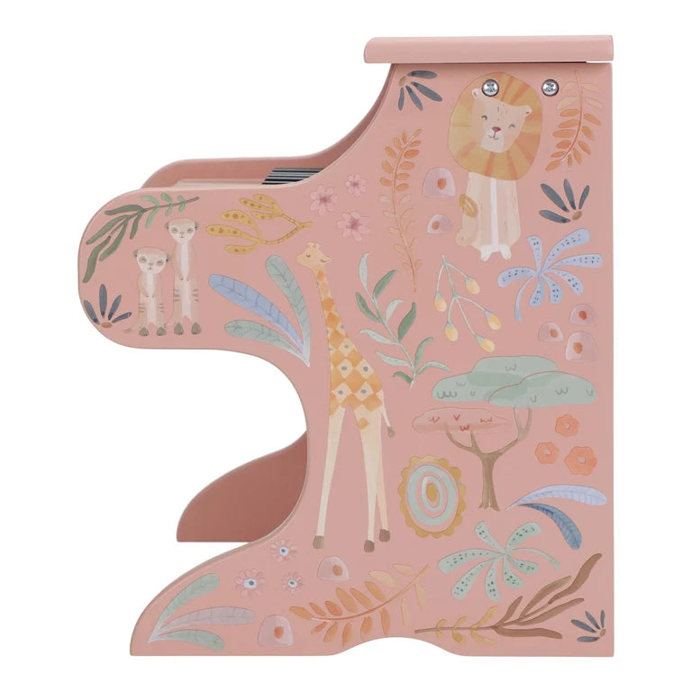 Piano en bois Rose - Safari Friends
