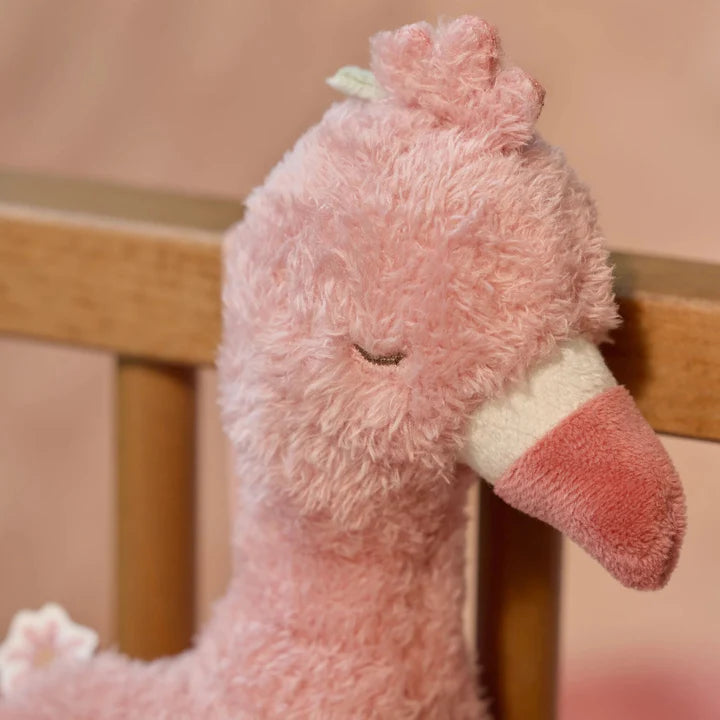 Peluche musicale Flamant rose - Safari Friends