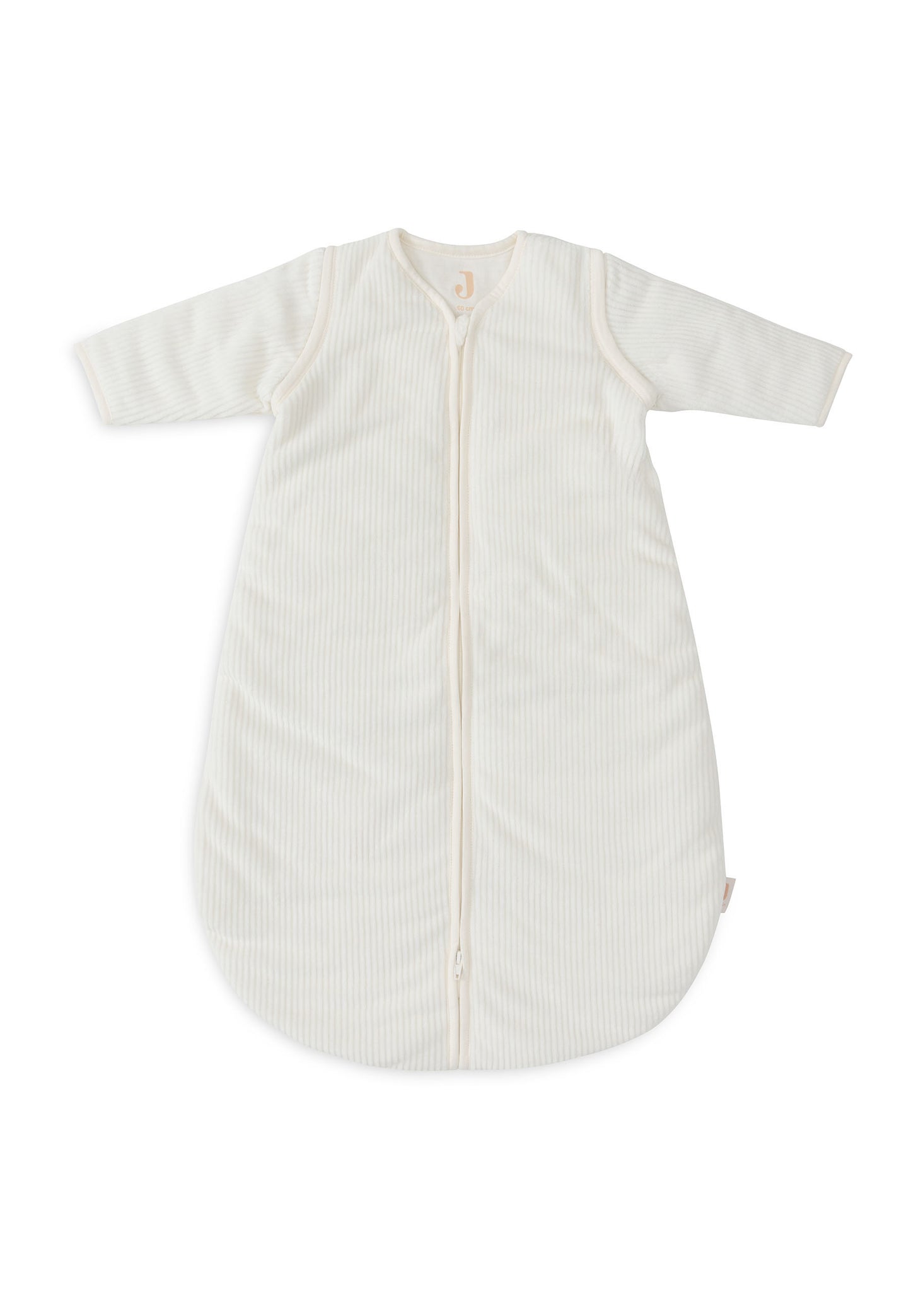 Gigoteuse avec Manches Amovibles Ronde - Rib Ivory