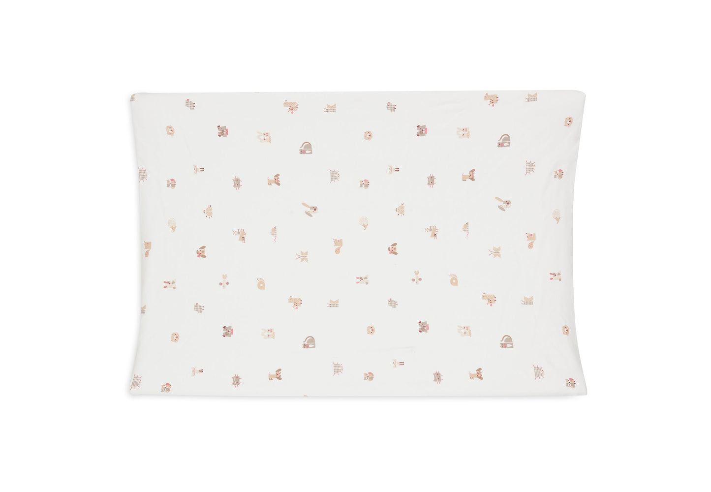 Housse matelas à langer Jersey - Animals Friends
