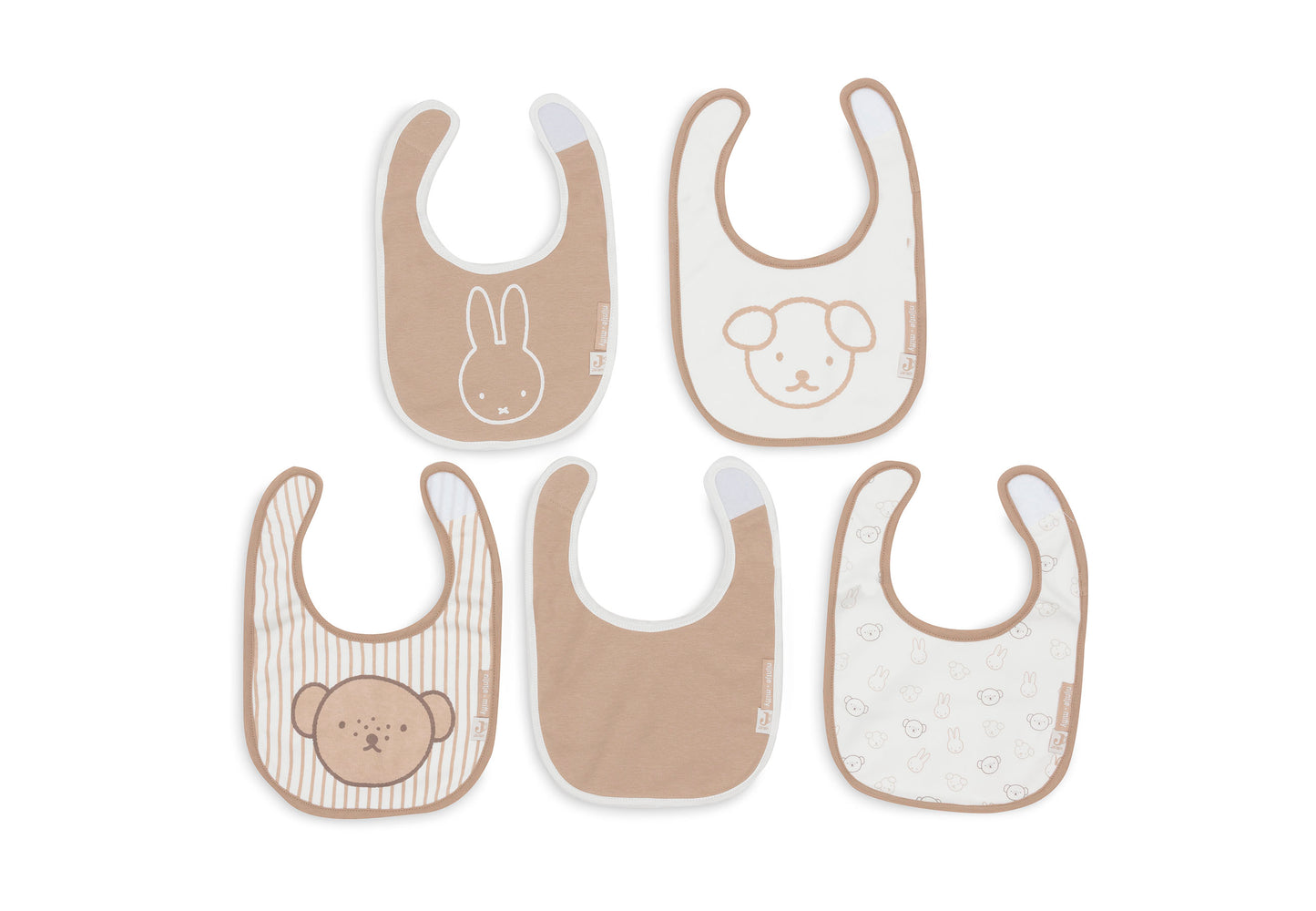 Bavoir Jersey Imperméable - Miffy Heads