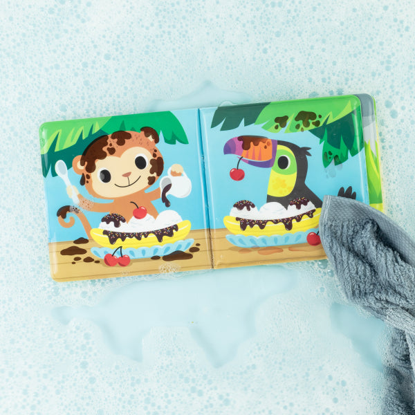 Livre de bain magique - Animaux de la jungle