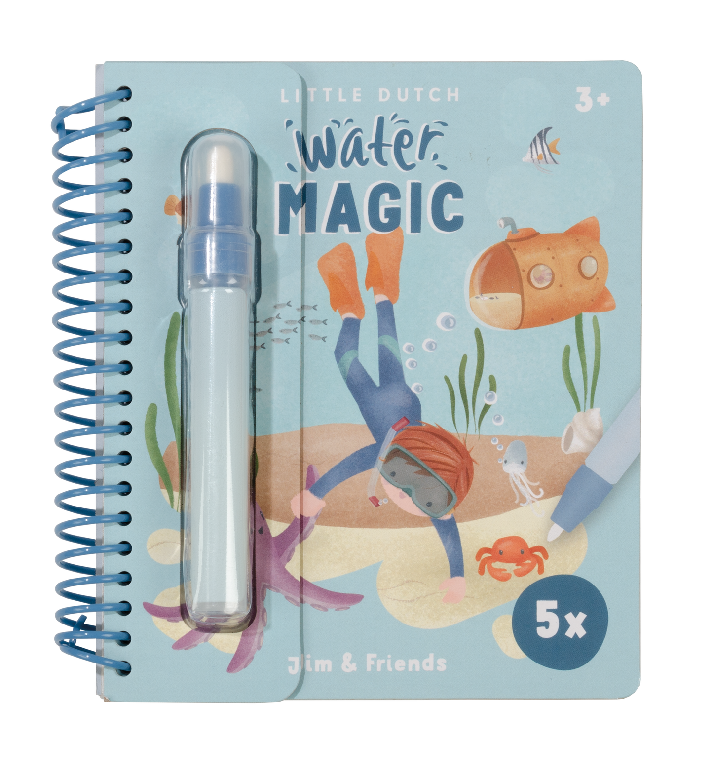 Livre d'aquarelles - Jim & Friends