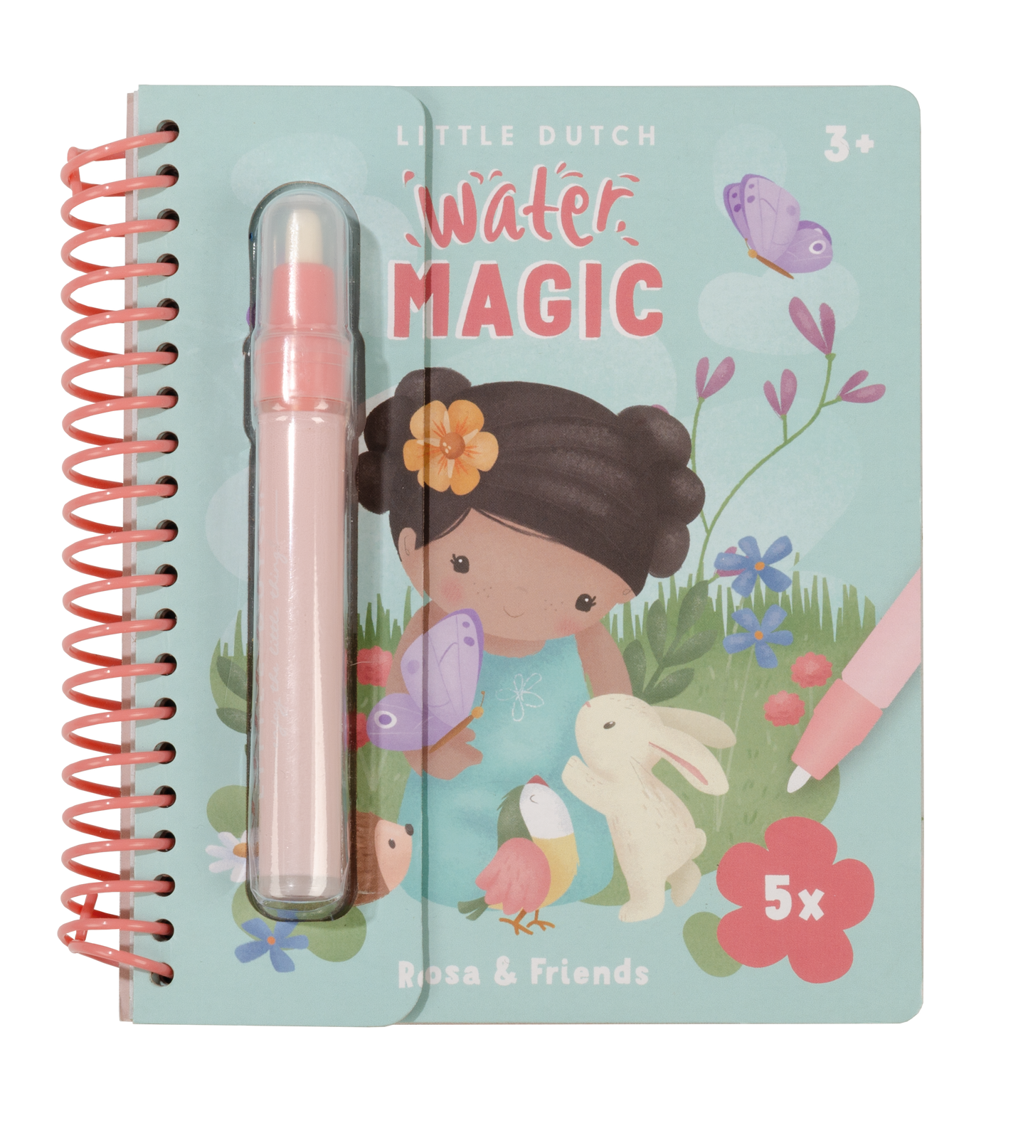 Livre d'aquarelles - Rosa & Friends