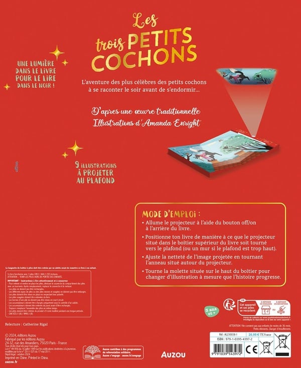 Livre projecteur - Les Trois Petits Cochons