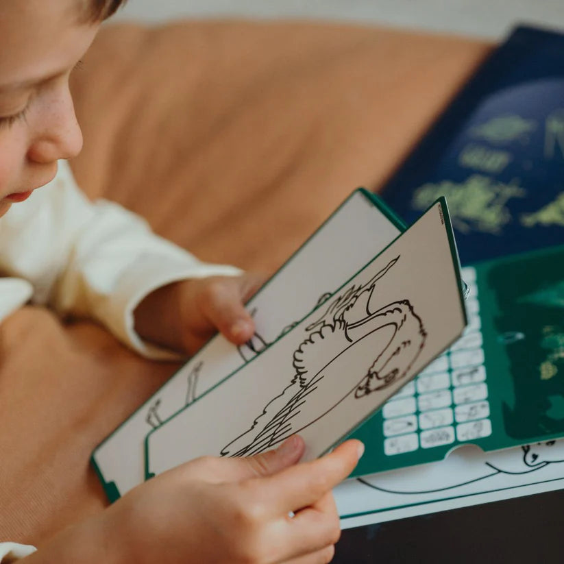 Cartes supplémentaires KIDYDRAW MINI - Thèmes "Animaux autour du monde et Océans & Pirates "