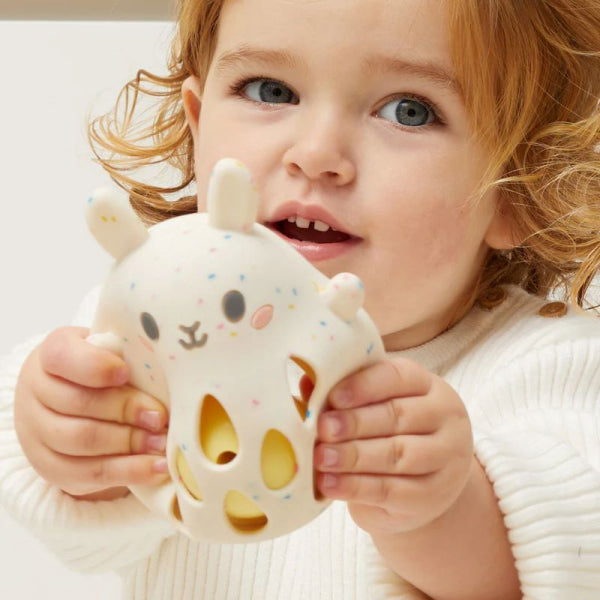 Hochet en silicone - Lapin