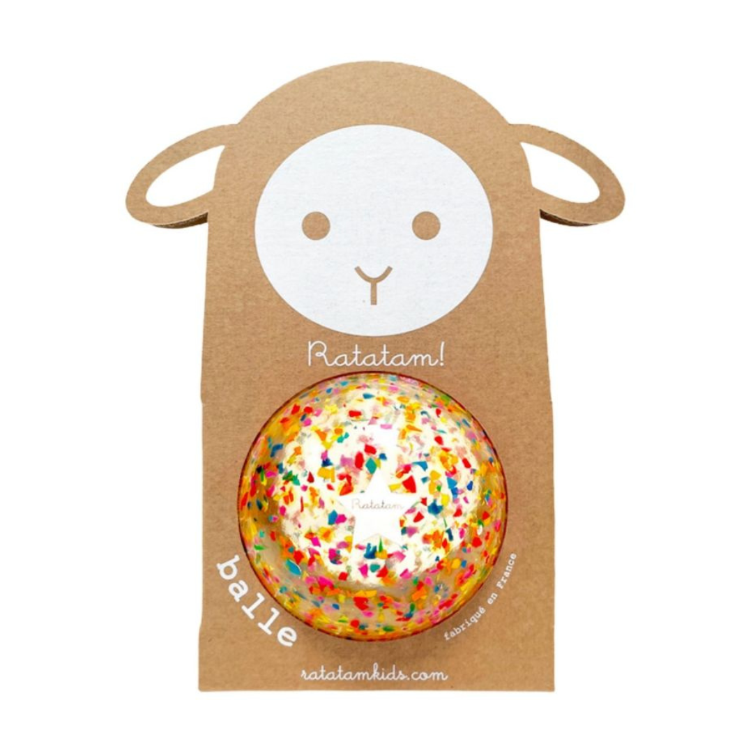 Ballon Confettis - Mutlicolore - 10 cm