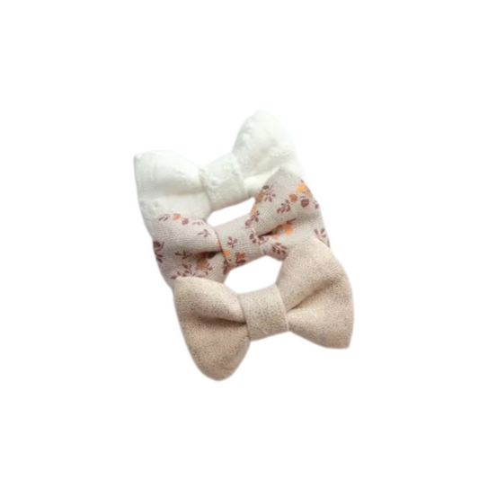 Lot de barrettes - Caramel