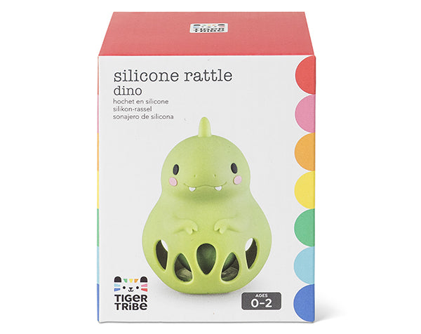 Hochet en silicone - Dinosaure