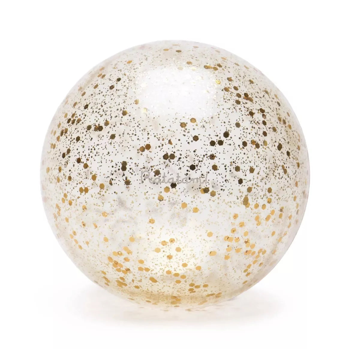 Ballon Pailleté - Cuivre - 10 cm