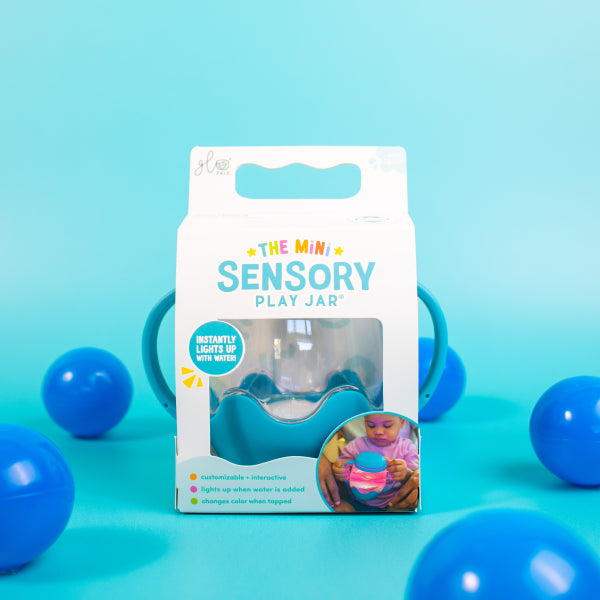 Mini jarre sensorielle - Bleu