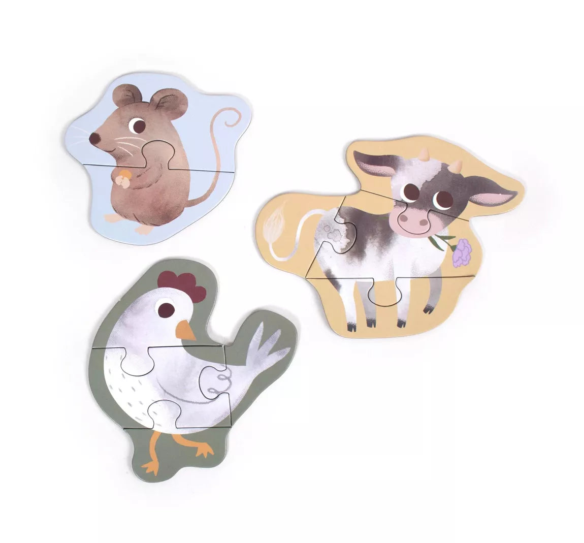 Mes premiers puzzles - Animaux de la ferme