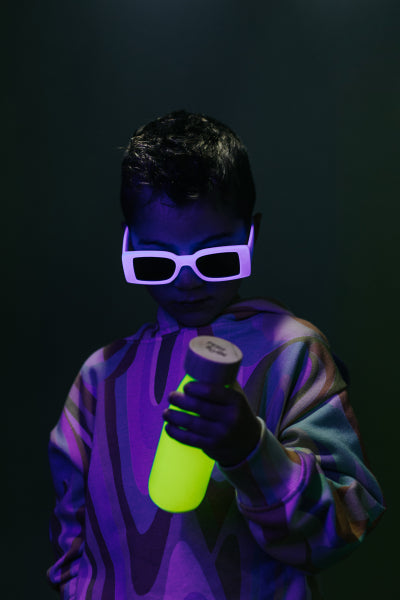 Bouteille sensorielle - Yellow Fluo
