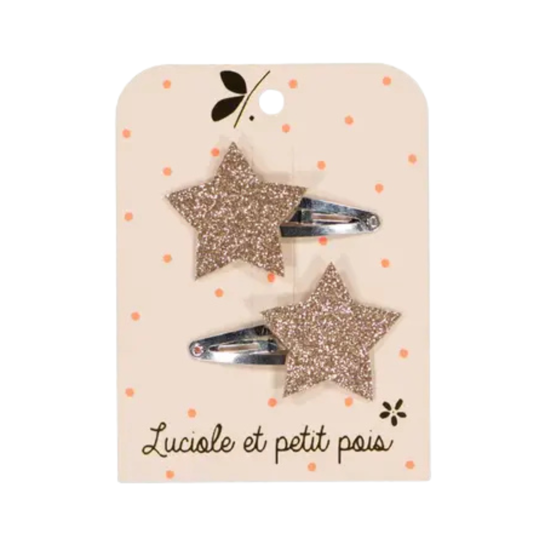 Barrettes - Étoile Or