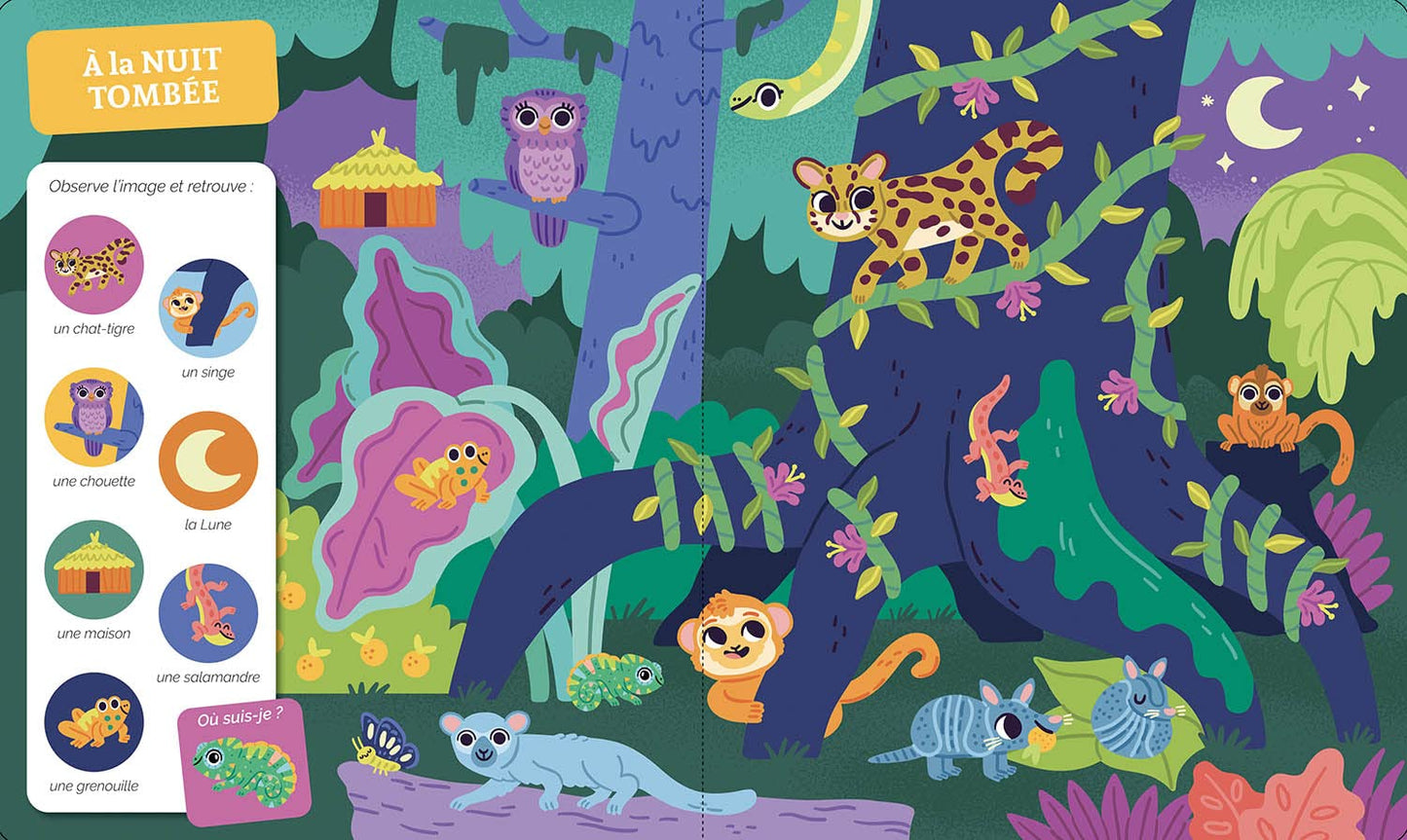Cherche et Trouve des tout petits - Jungle et Savane