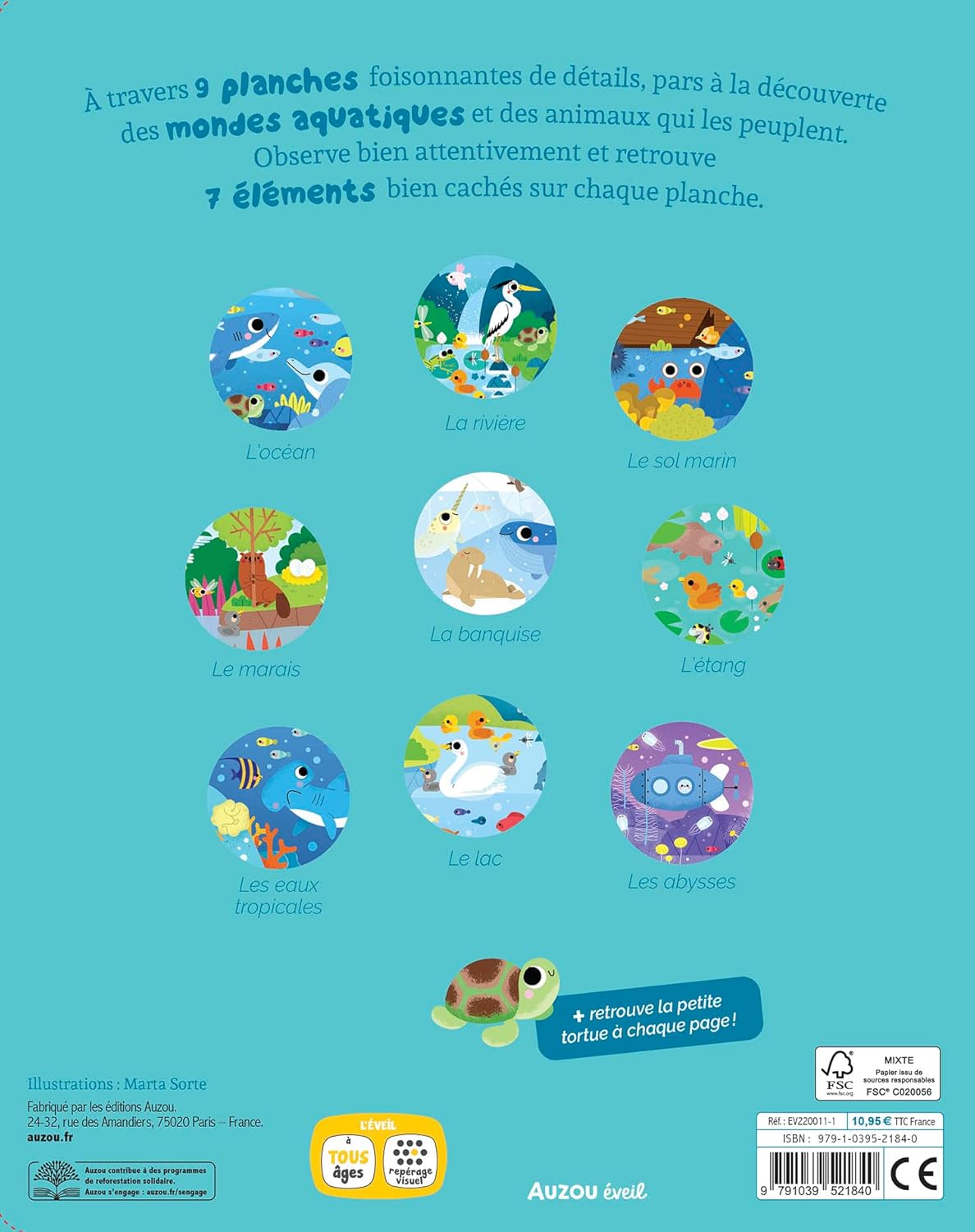 Cherche et Trouve des tout petits - Tous à l'eau !