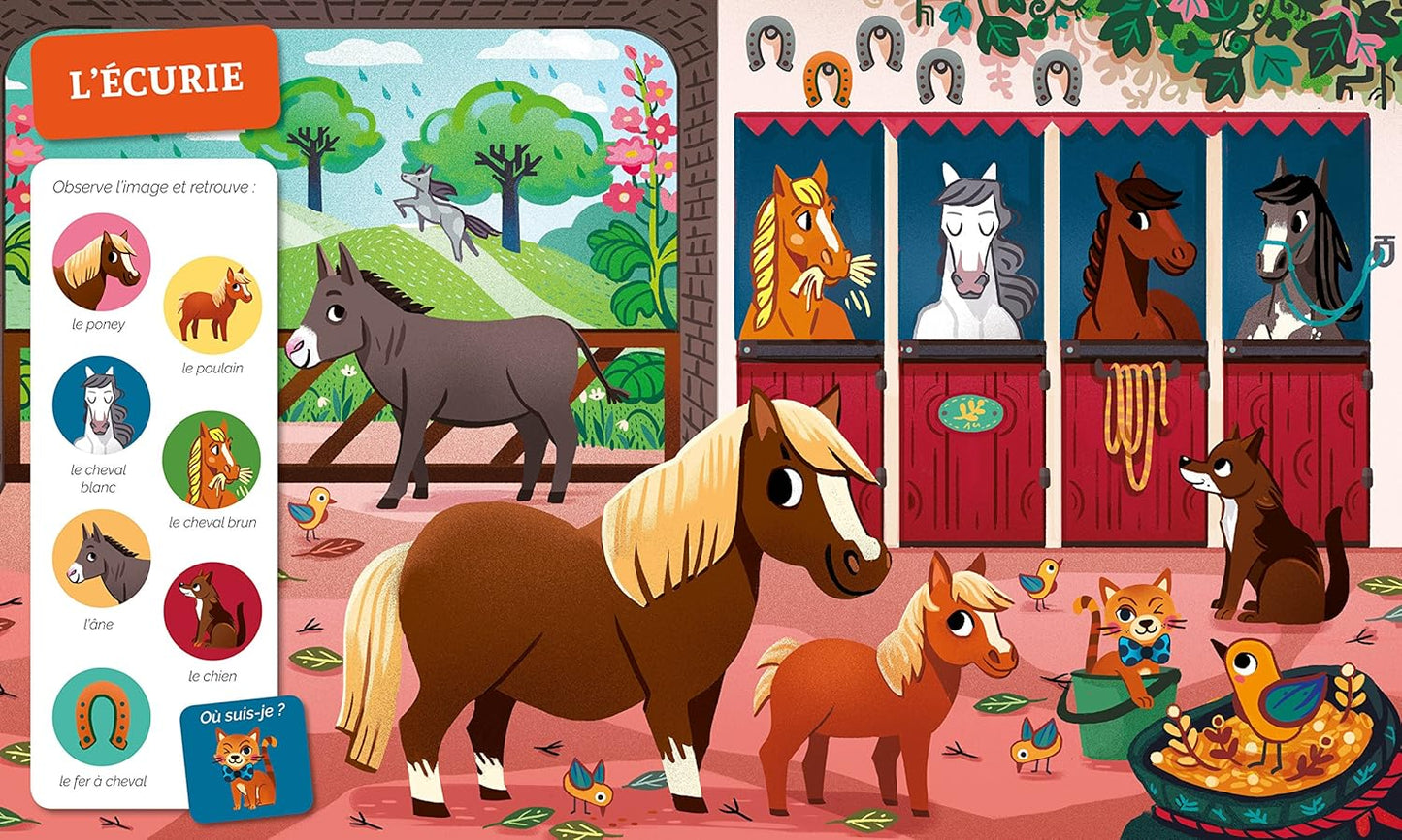 Cherche et Trouve des tout petits - A la ferme