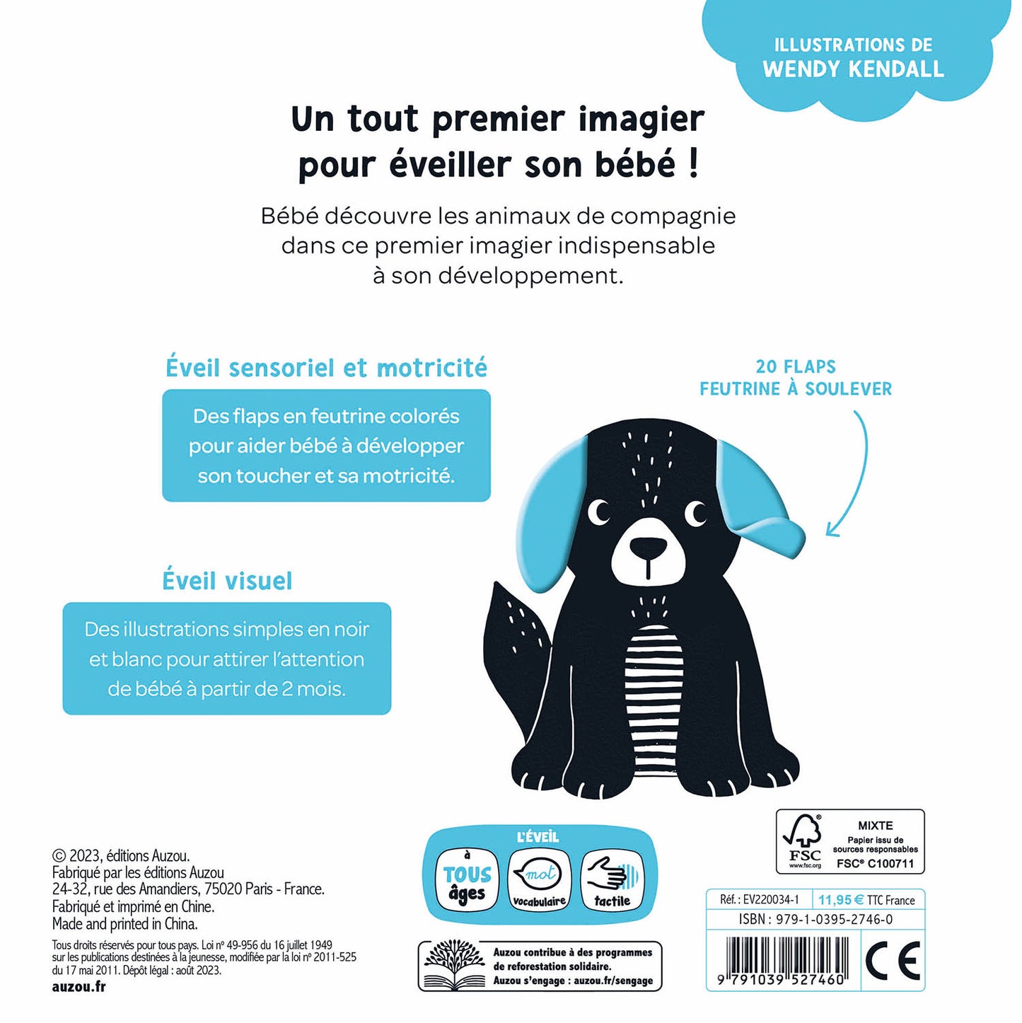 Livre - Mes premiers flaps - Les animaux de compagnie