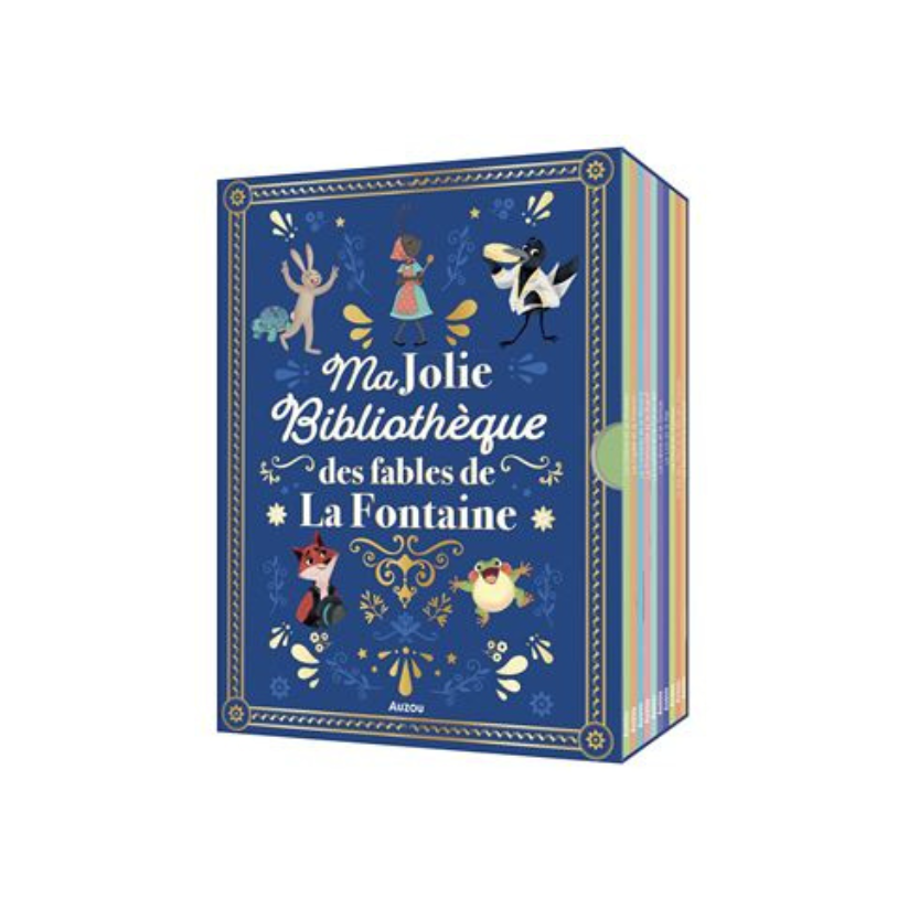 Ma jolie bibliothèque des Fables de La Fontaine
