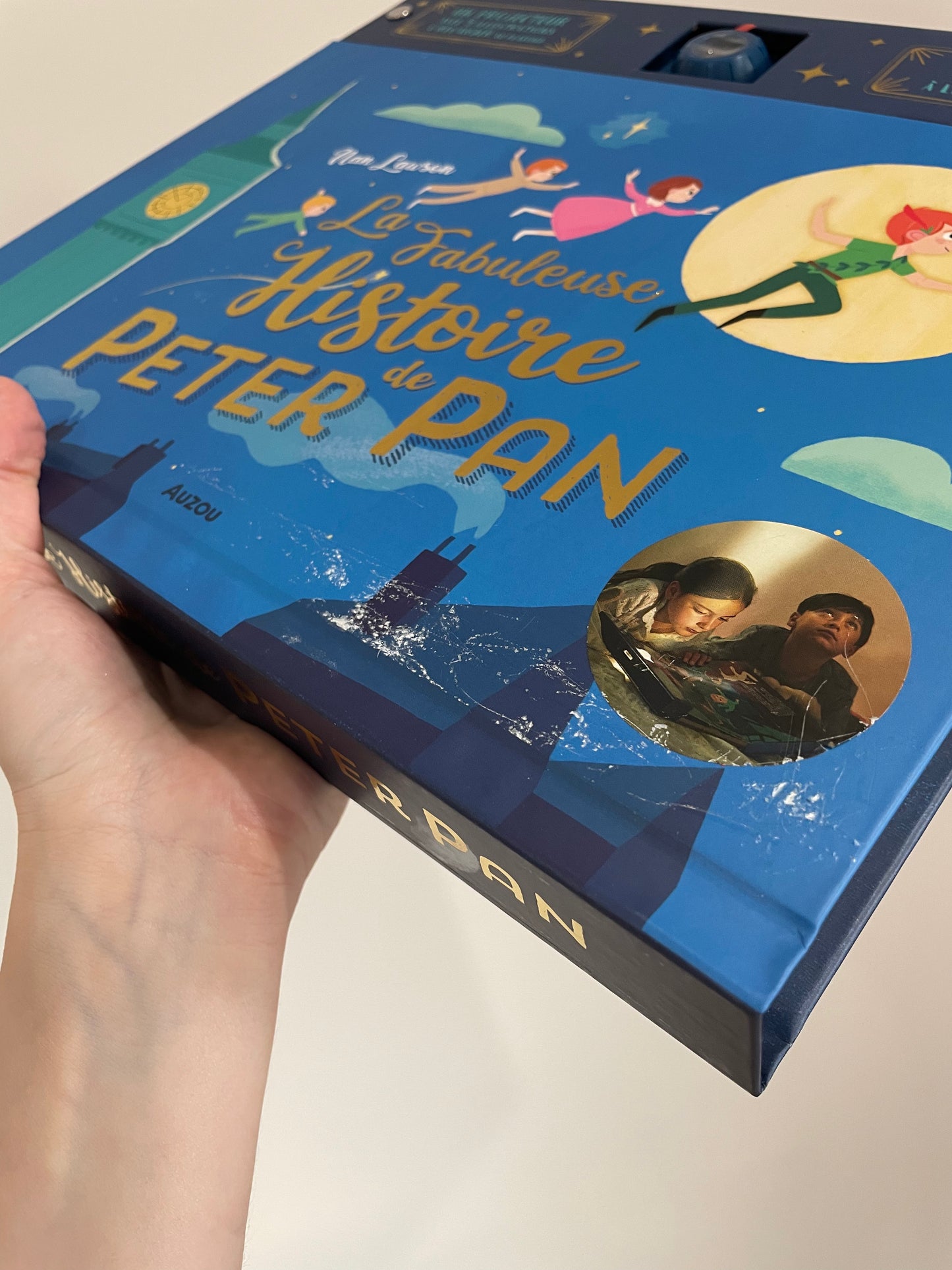 IMPARFAIT |Livre projecteur - Peter Pan - AUZOU