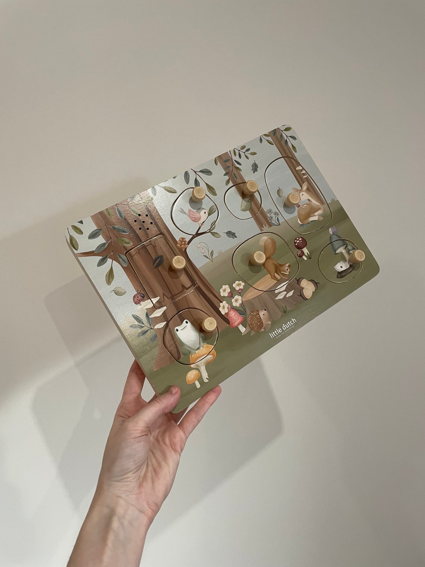 TROUVAILLE |Puzzle magnétique - Forest Friend - LITTLE DUTCH