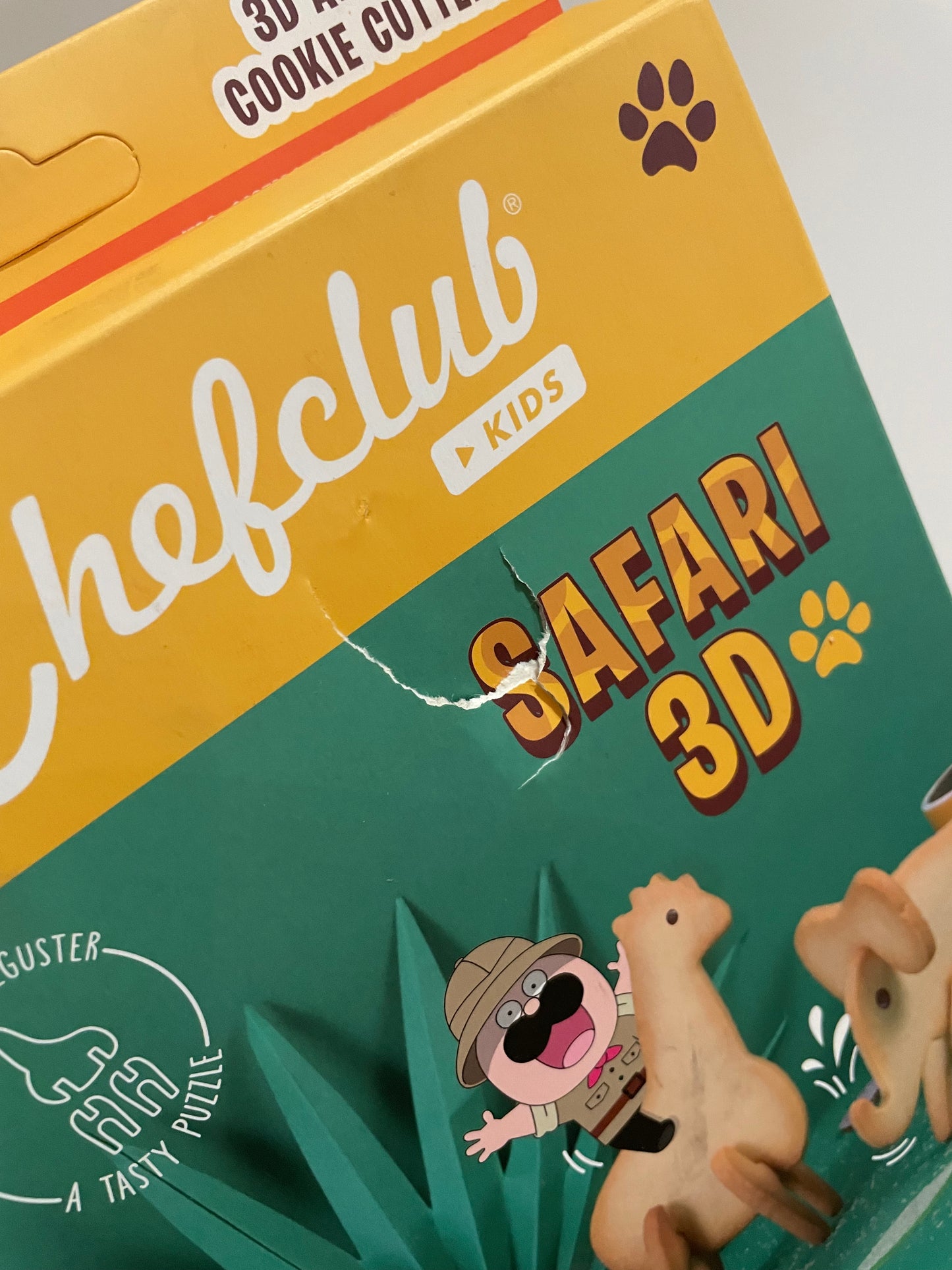 IMPARFAIT -> Kit Emporte-Pièces Biscuits 3D - Safari