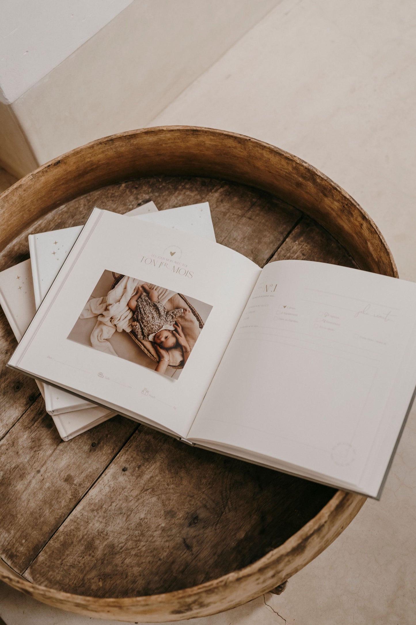 Livre de naissance - Petit Amour - Blanc