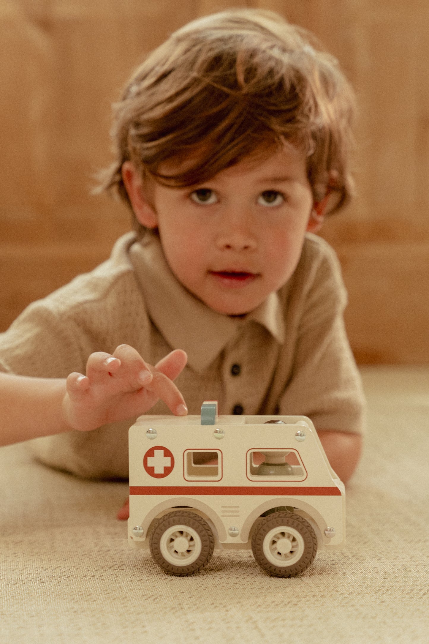 Ambulance en bois