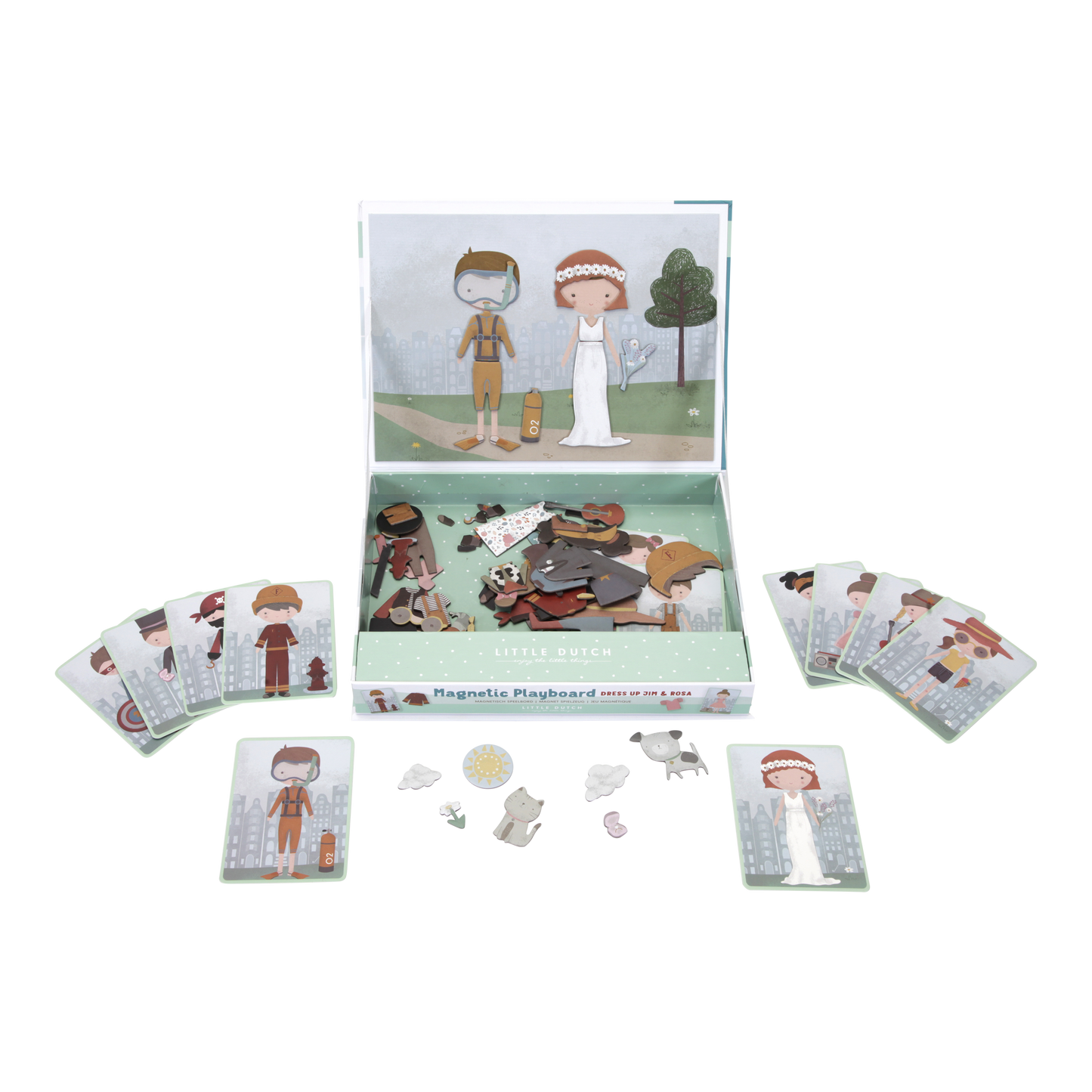 Jeu magnétique - Jim & Rosa