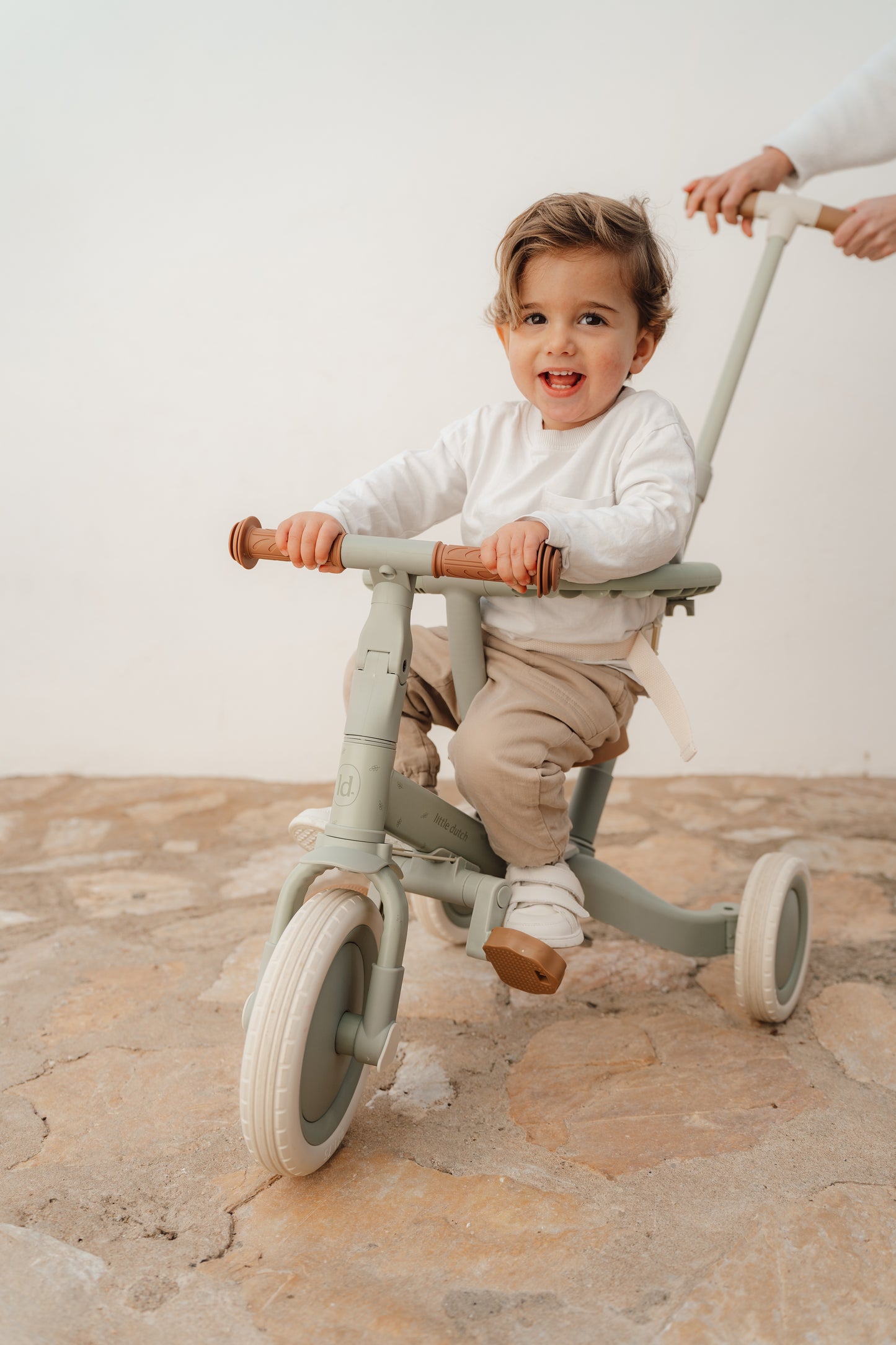 Tricycle évolutif 4 en 1 - Sauge ( Précommande )