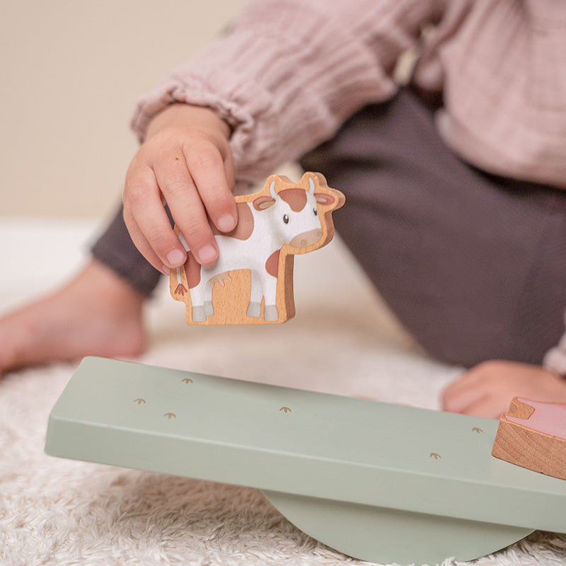 Jeu d'équilibre en bois - Little Farm