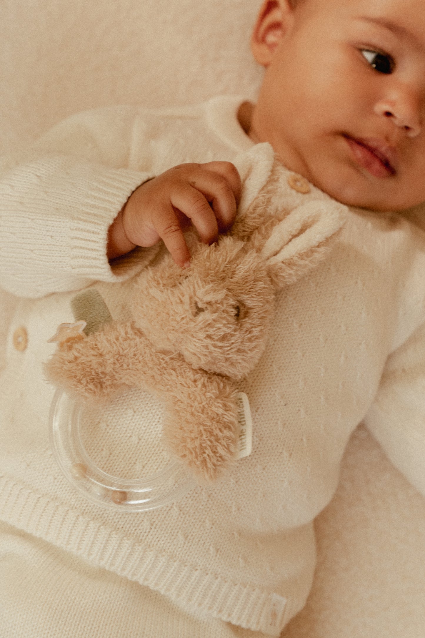 Anneau Hochet Lapin - Newborn Naturals
