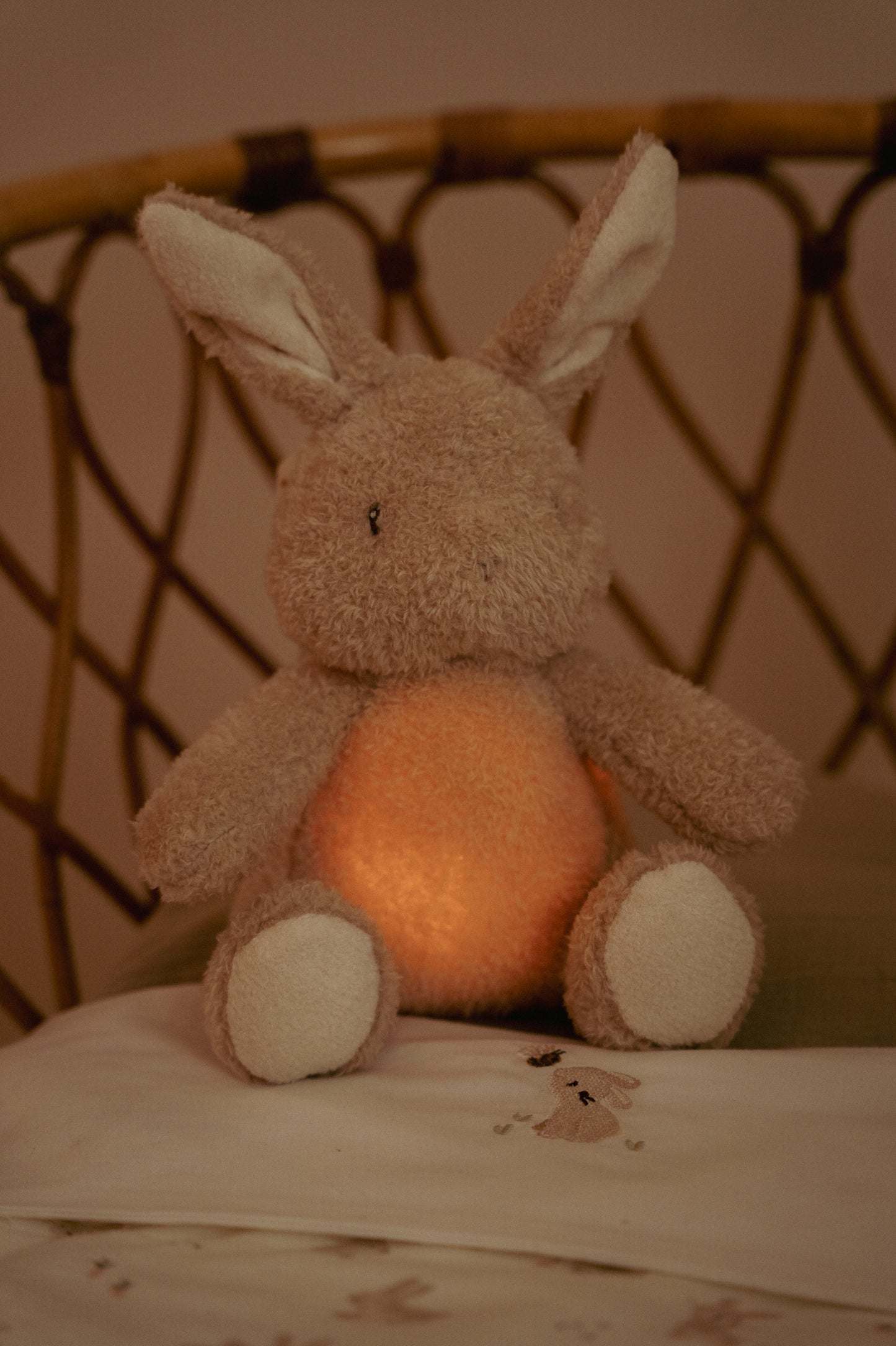 Peluche musicale et lumineuse Lapin - Newborn Naturals
