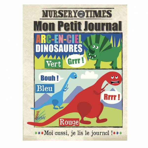 Mon Petit Journal - Arc-en-ciel Dinosaure