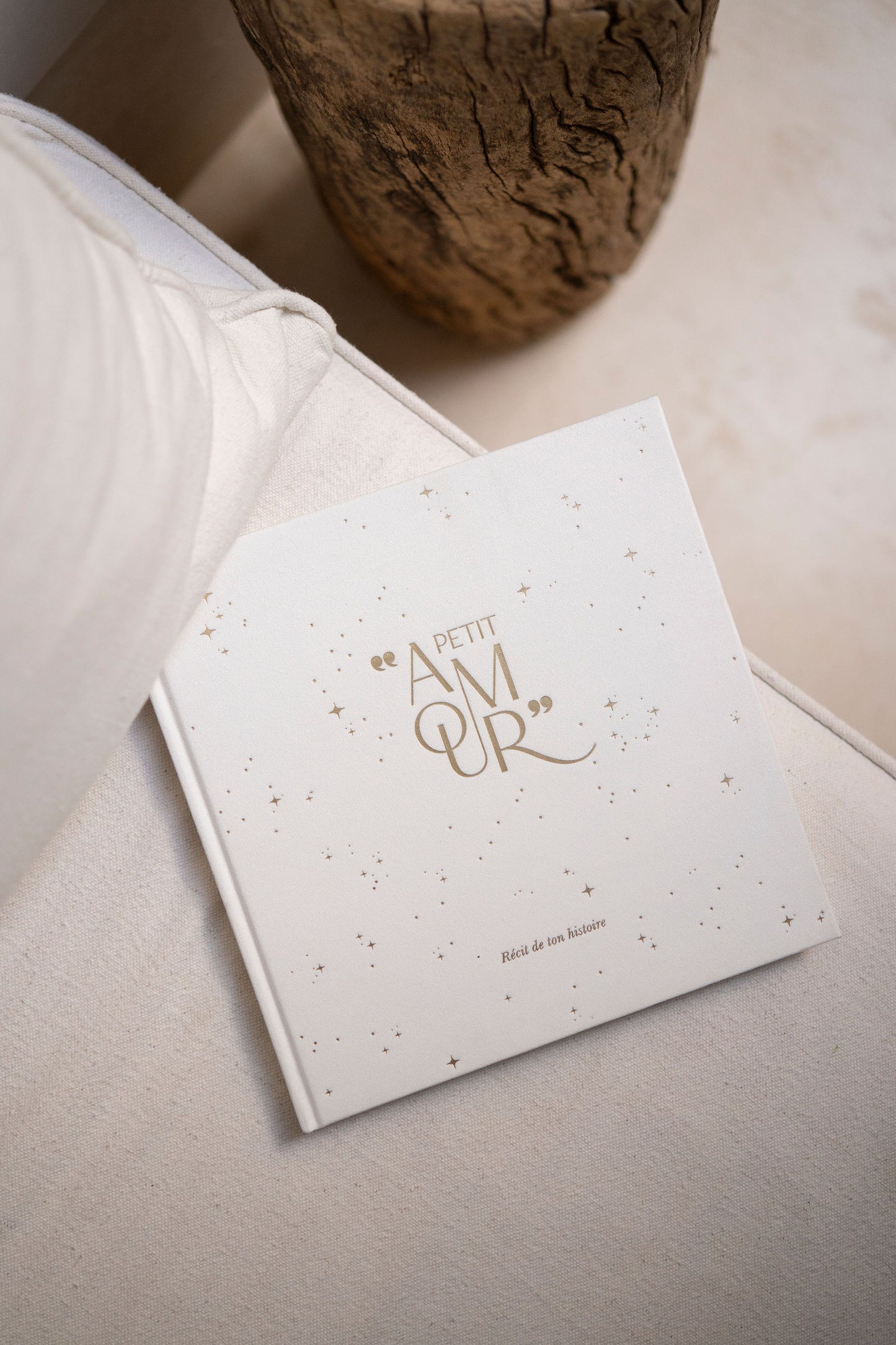 Livre de naissance - Petit Amour - Blanc