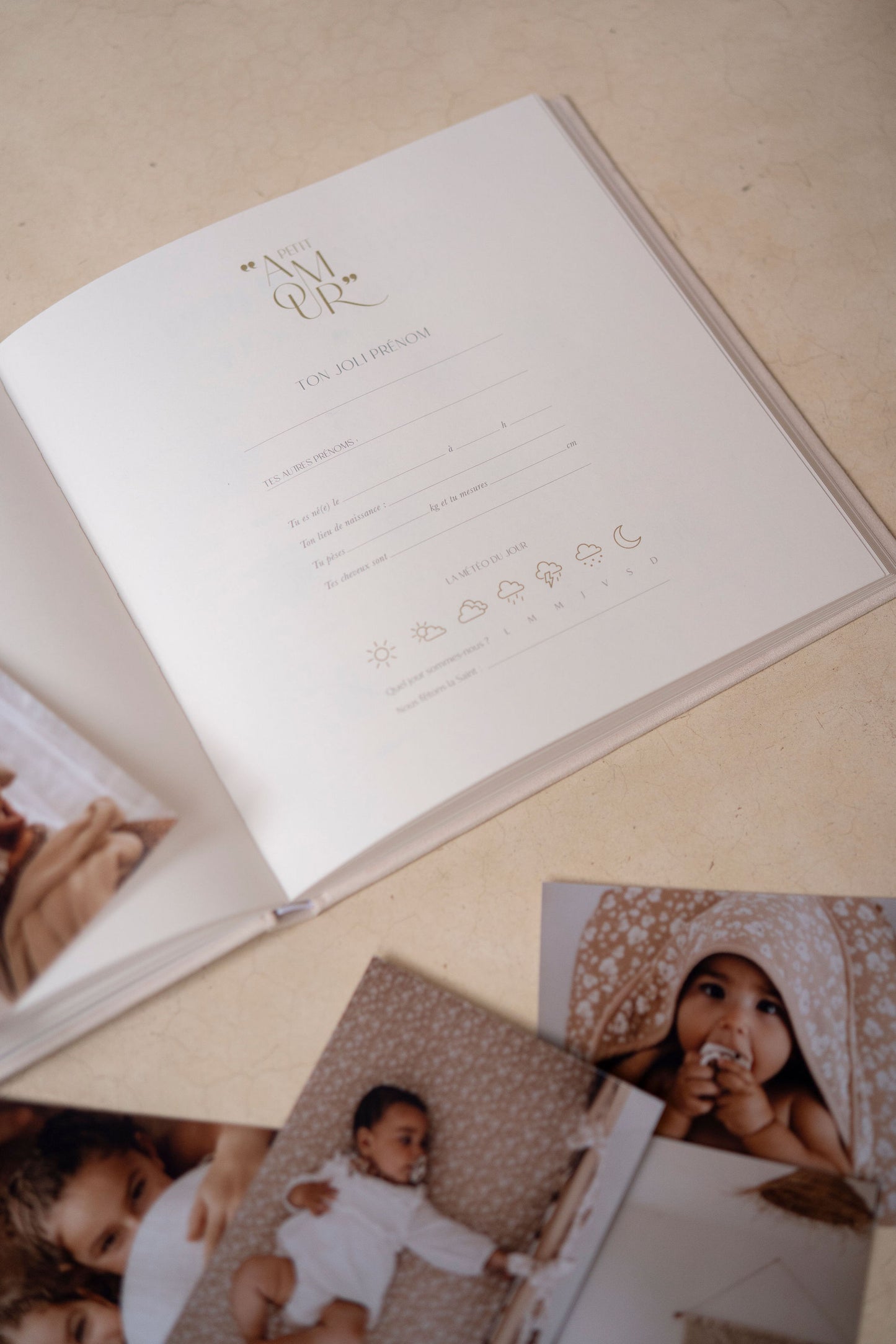 Livre de naissance - Précieux souvenirs