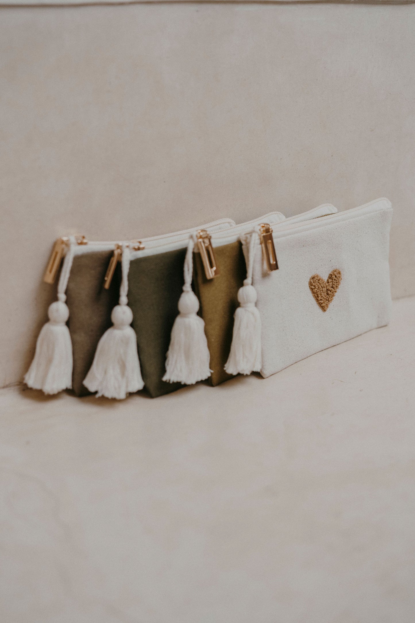 Porte-monnaie LOVE - Taupe
