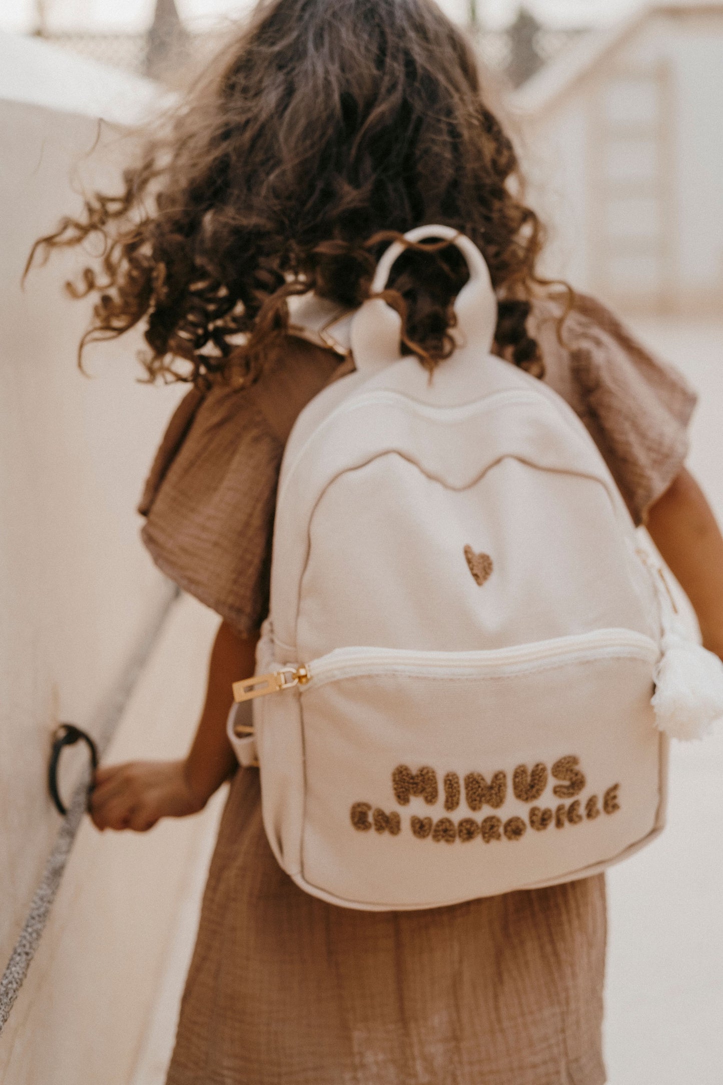 Sac à dos - Minus en vadrouille - Beige