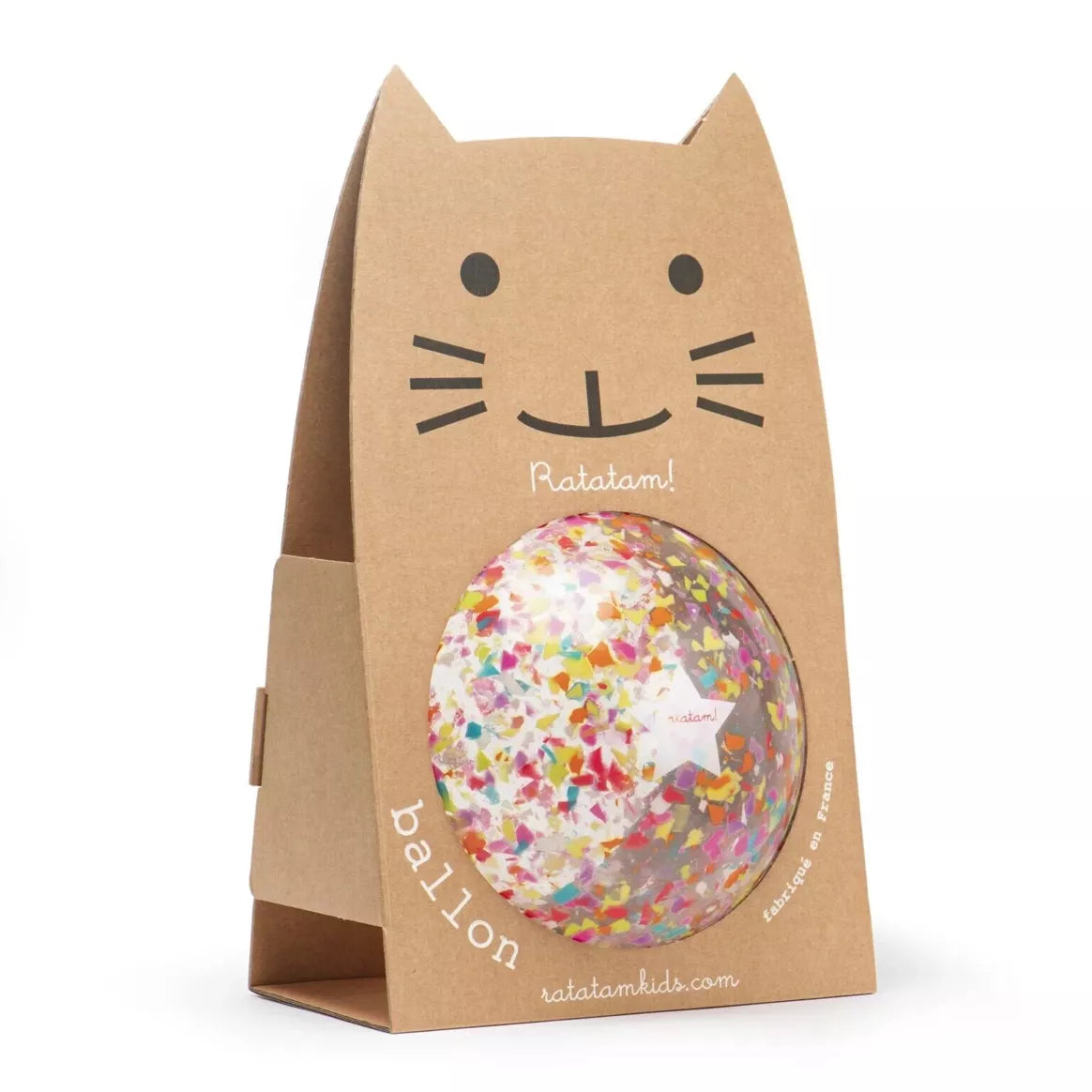 Ballon Confettis – Mutlicolore – 22 cm
