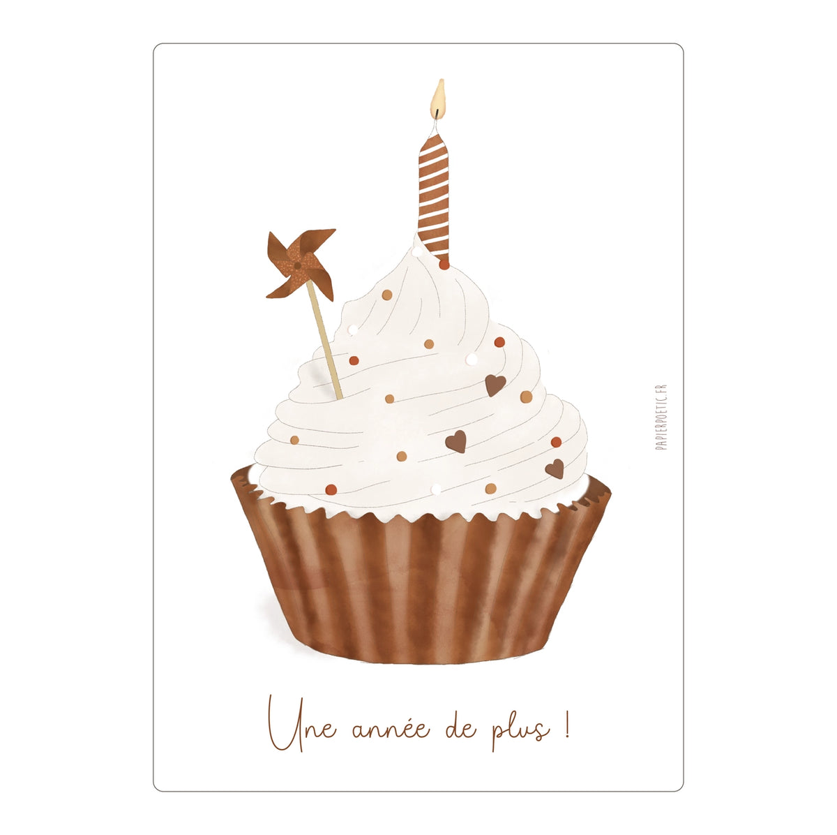 Carte - Anniversiare Cupcake
