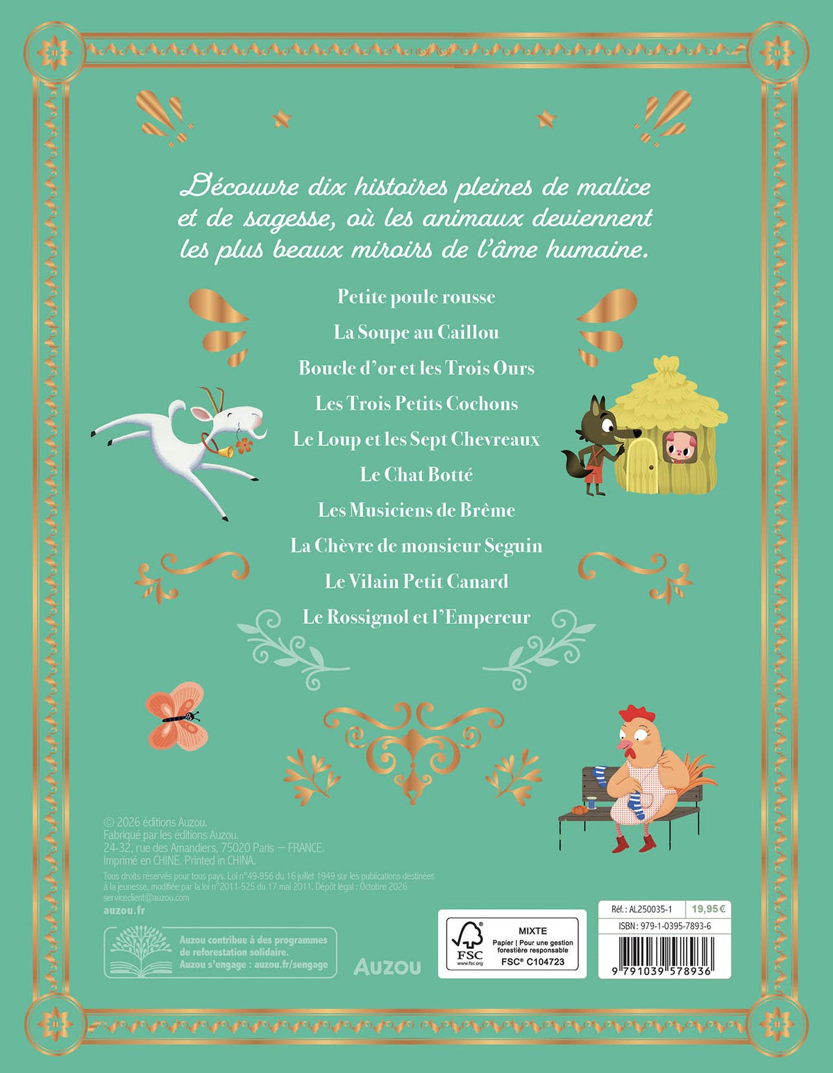 Livre - Mes superbes contes d'animaux