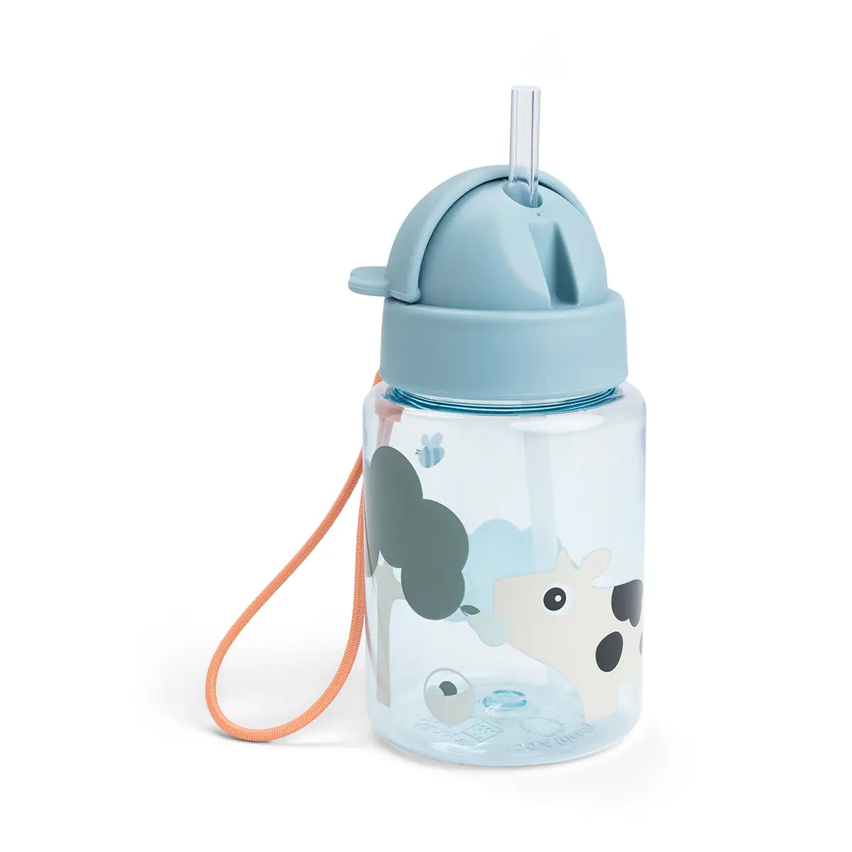 Gourde 280 ml - Tiny Farm - Bleu