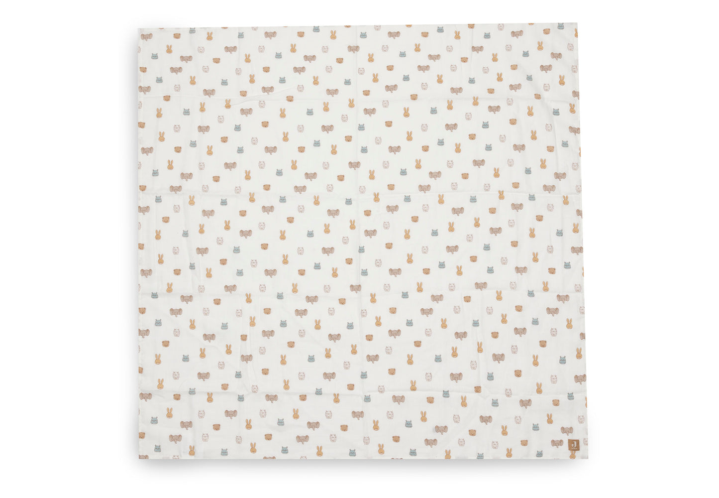 Lange gaze de coton - Mini Teddy Bear - Lot de 2 - 115 x 115 cm