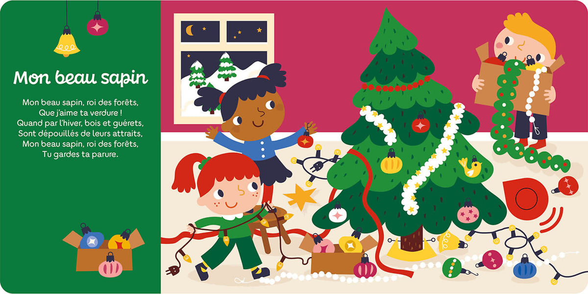 Livre sonore – Mes comptines de noël, vue 3
