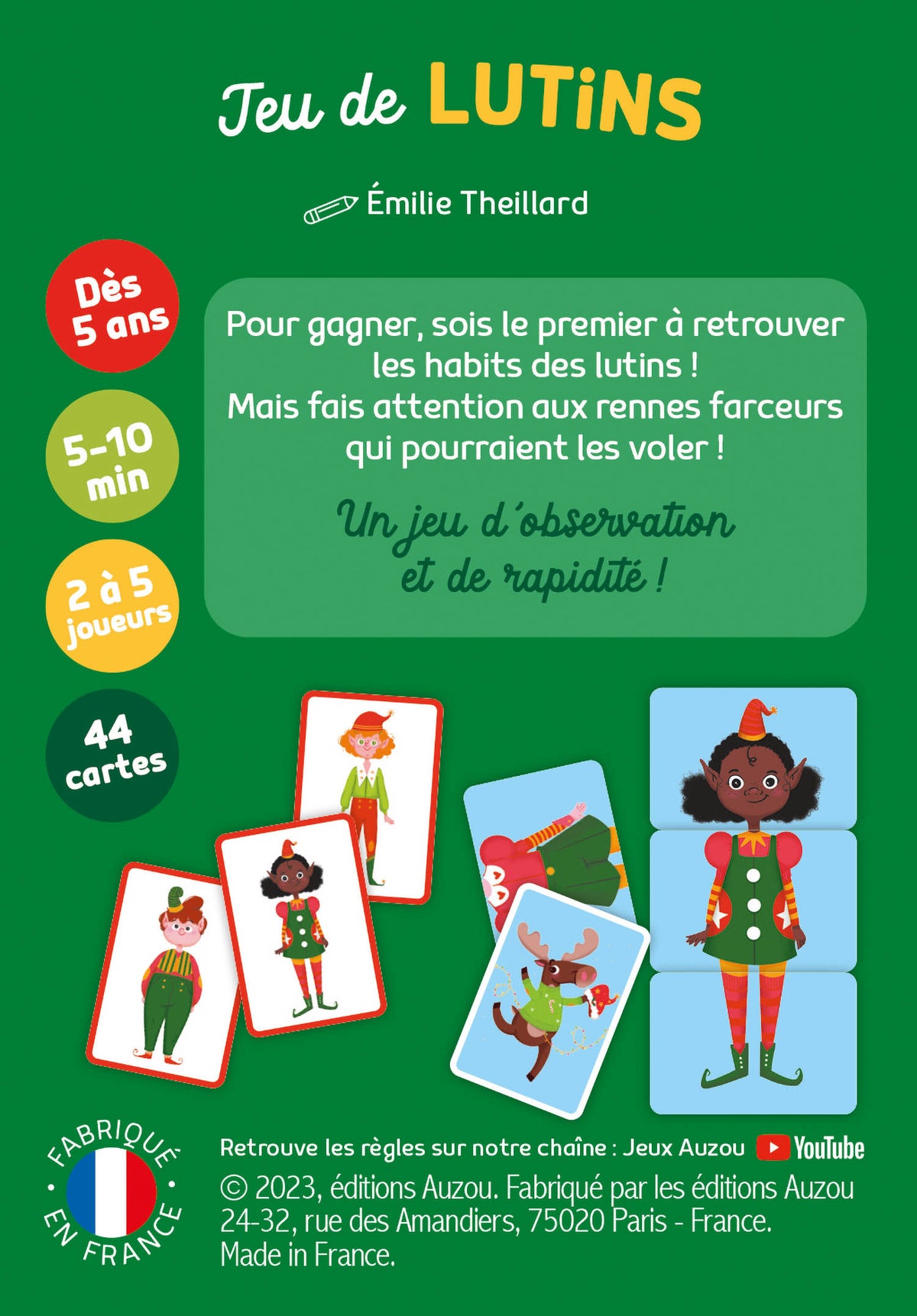 Jeu de cartes – Jeu de lutins, vue 4