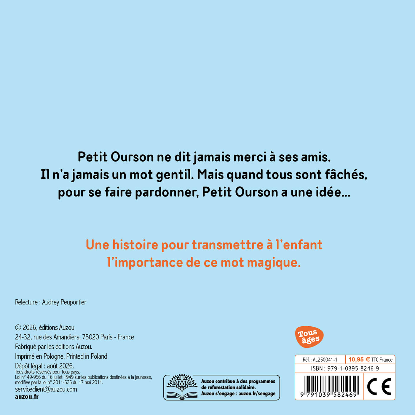Livre - Merci