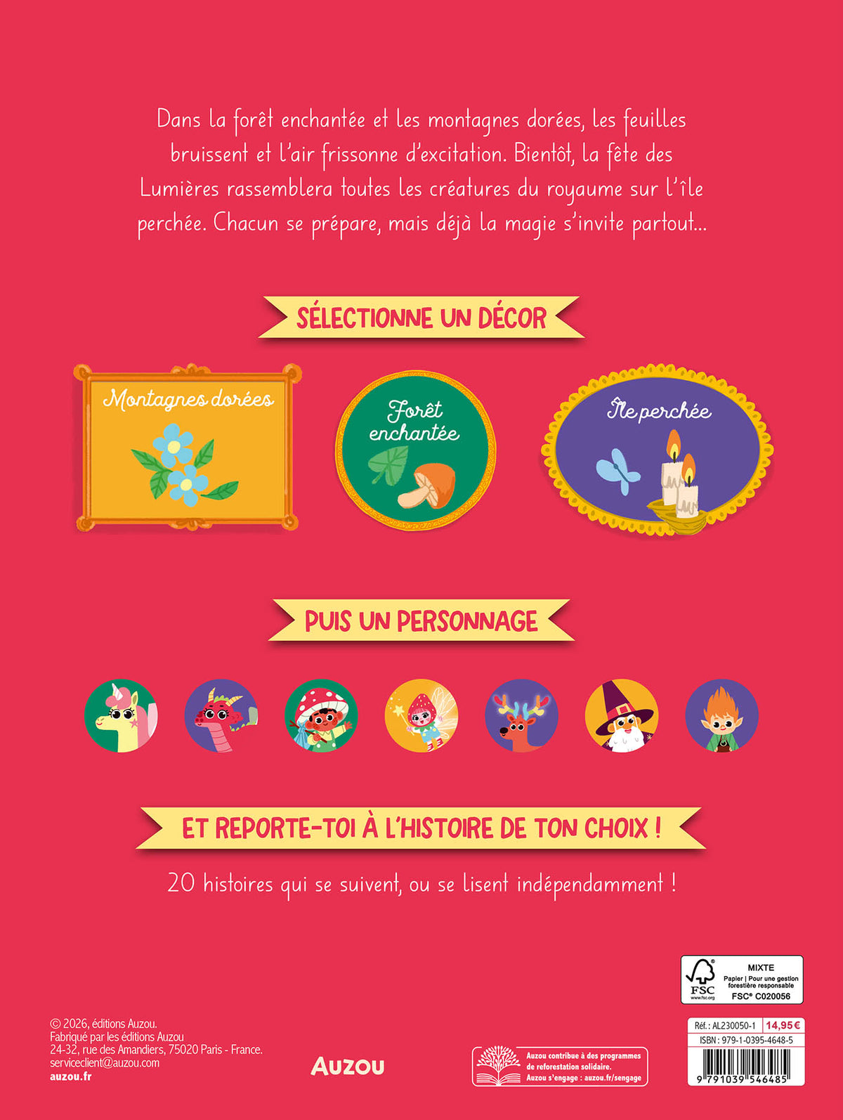 Livre - Mes histoires de créatures fantastiques
