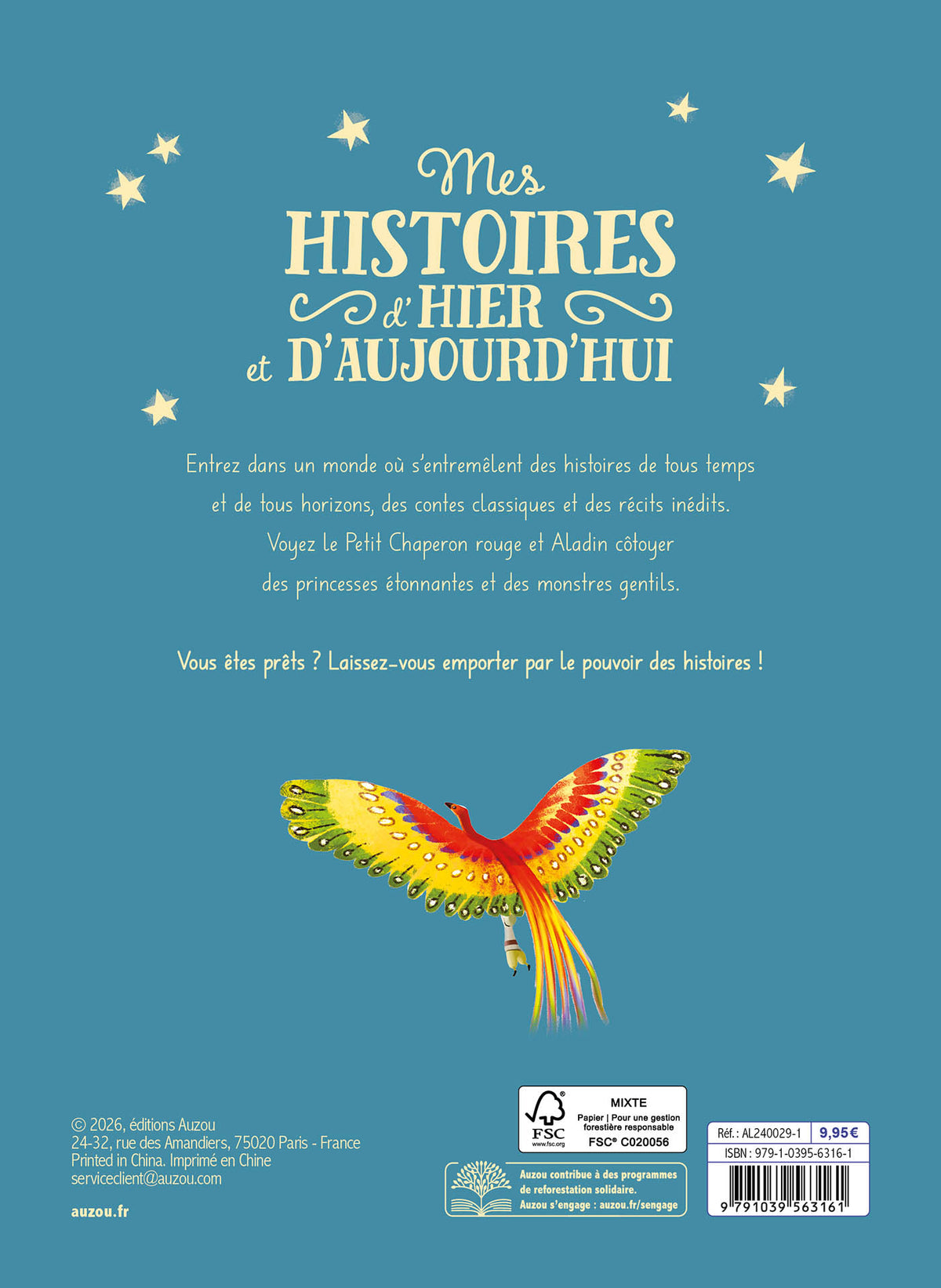 Livre - Mes histoires d'hier et d'aujourd'hui